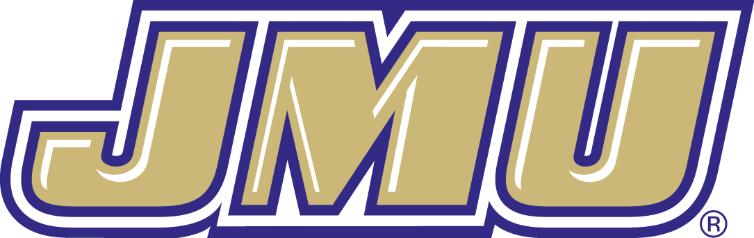 James Madison Dukes 2013-2016 Wordmark Logo diy DTF decal sticker